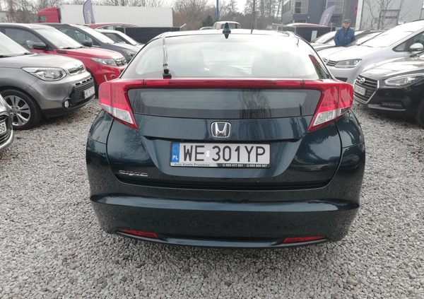 Honda Civic cena 45900 przebieg: 185000, rok produkcji 2013 z Piastów małe 191